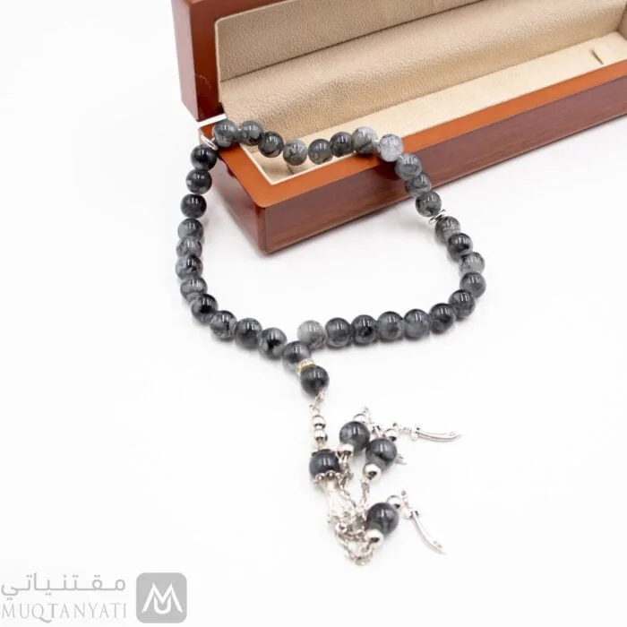 سبحة رجالية عقيق اسود مقتنياتي 5