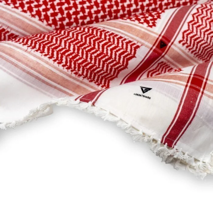 شماغ مهدب احمر ماركة لويس تشارد مقتنياتي 4